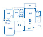 揭阳恒大绿洲楼层平面图