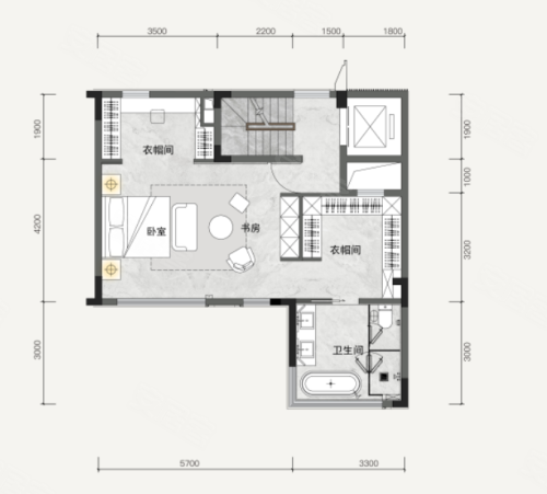 新希望锦官府合院162平,新希望锦官府别墅约162.00平米户型图,朝南朝向 - 南宁安居客