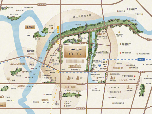 建发·缦云,宁波建发·缦云房价,楼盘户型,周边配套,交通地图,中兴北路与江南路交汇处 - 安居客