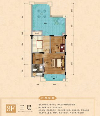 金科中央公园城六居户型,金科中央公园城6室3厅4卫0厨约256.55平米户型图,朝南北朝向 - 遵义安居客