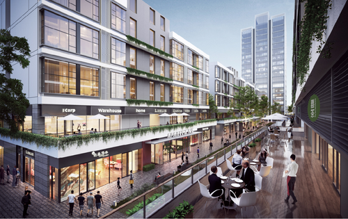 华润昆仑御商业动态:35-315平开放式艺术街区,玻璃幕墙外立面彰显品质