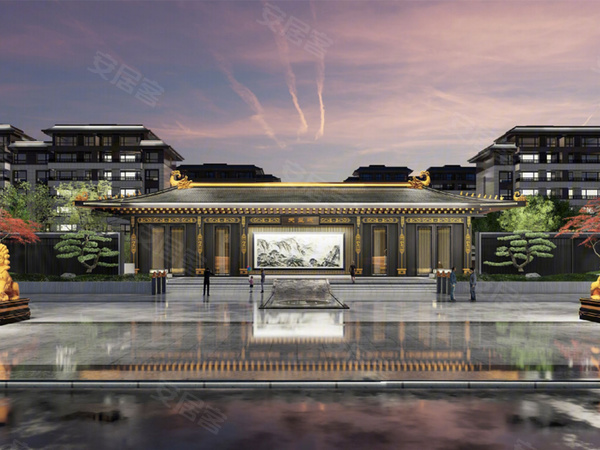 康桥·天玺城二期楼盘建筑物外景