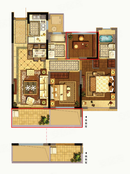 融信杭州公馆户型图图片