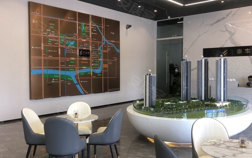 千玺湾销售中心沙盘