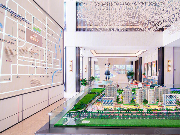 高力·万汇城规划沙盘