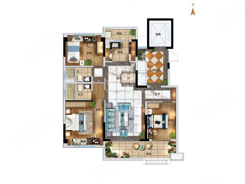 碧桂园抱龙湾户型图