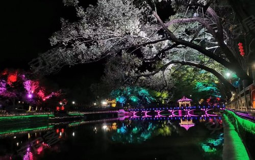 罗浮山夜景美如画