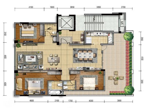 国瑞御府户型图