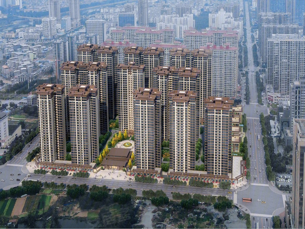 长冠·御珑府楼盘建筑物外景