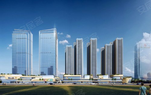 龙光玖龙台动态:绿岛湖地标外立面就是不一样,漂亮-佛山安居客