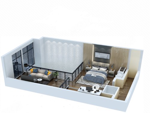 清凉灞柳自由寓户型图