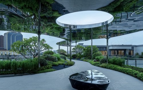 icc碧桂园三龙汇动态:空中艺术连廊,身处其中感受不一样的美好生活
