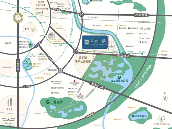 华润置地玺宸上院，成都华润置地玺宸上院房价，楼盘户型，周边配套，交通地图，东三环东洪路中段（距地铁4号线来龙站200米） - 安居客