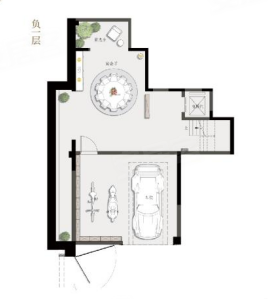 建发璟园传世下叠，建发璟园别墅约255.00平米户型图，朝南朝向 - 苏州安居客