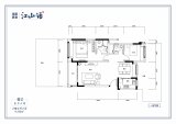 福星惠誉江山语楼层平面图
