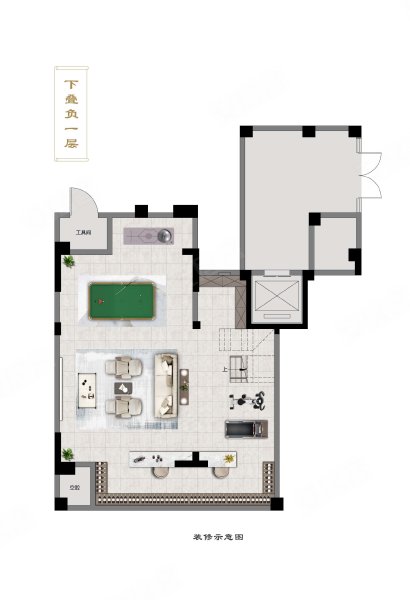 建发·青江悦府青江下叠户型，建发·青江悦府别墅约250.00平米户型图，朝南朝向 - 无锡安居客