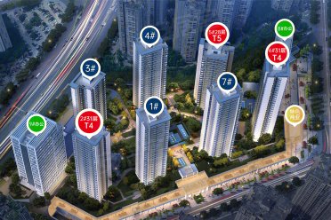 重庆九龙坡盘龙重庆中交城楼盘新房真实图片