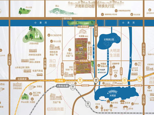 明湖之光,济南明湖之光房价,楼盘户型,周边配套,交通地图,生产路以东,水屯北路两侧 - 安居客