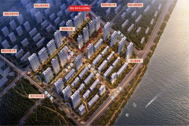 安庆宜秀区政务版块置地安庆中心天玺商业楼盘新房真实图片