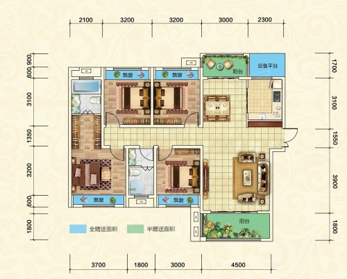 邵东市楼盘 邵东县楼盘 富景鑫城南                      户型图