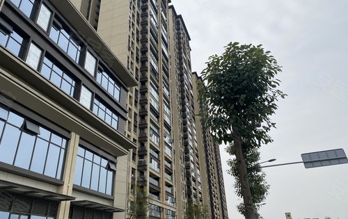 保利天汇实体高层外墙,独栋商业体 ,市政公园