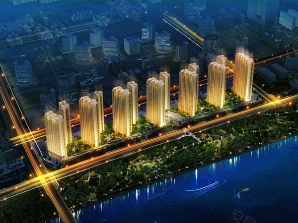 华润·中海·幸福里鸟瞰图