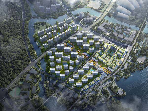 云湖之城·低碳国际社区，杭州云湖之城·低碳国际社区房价，楼盘户型，周边配套，交通地图，绿汀路与上河路交叉口（绿汀路地铁站 D1 口往南 300 ...