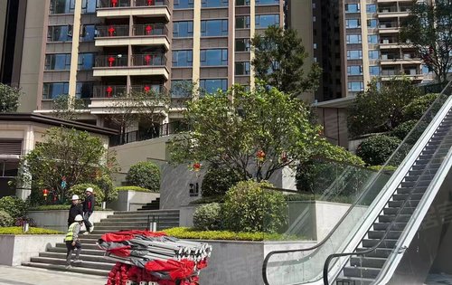 中建岭南悦府小区大门央企品质交楼无忧