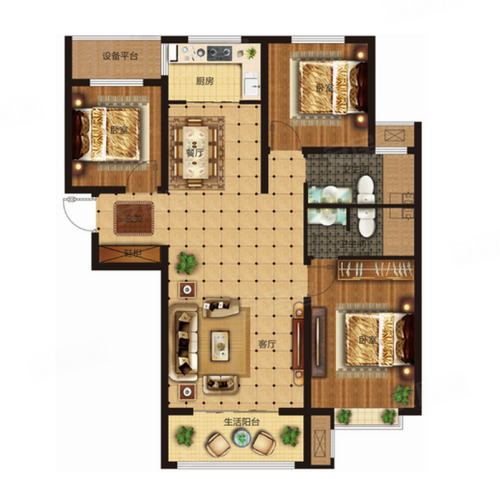 学府名苑户型图