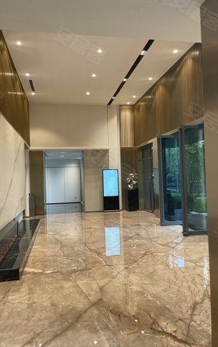 碧桂园云顶小区大堂欢迎现场参观