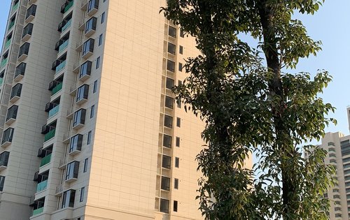 双悦湾7栋景观社区配套小区大门楼栋外观金茂双悦湾楼