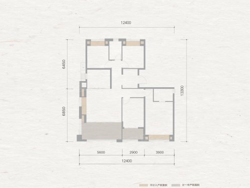 中海·东湖玖章照澜户型,中海·东湖玖章4室2厅2卫1厨约150.00平米户型图,朝南北朝向 - 武汉安居客