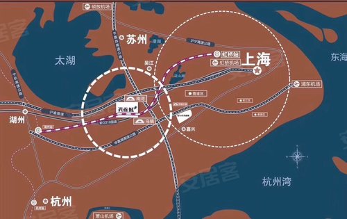 快速接駁大上海經濟圈,新318國道通車,湖州地鐵一號線規劃直達南潯