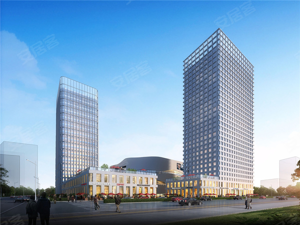 莱芜茂业中心楼盘建筑物外景