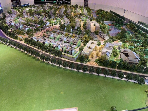 锦绣古镇规划沙盘