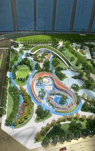 项目自建观澜艺术运动公园沙盘售楼部即将开放点击头像详询哦