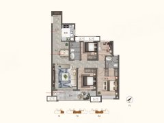 铜川中骏世界城户型图,铜川中骏世界城房型图,中骏世界城原始户型图大全 - 安居客