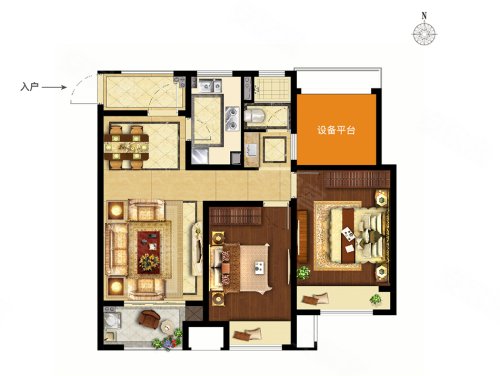 象屿都城嘉园户型图