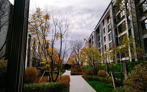 龙湖·云峰原著动态:园区景观实拍-长春安居客