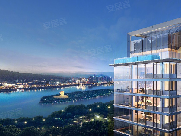绿城凤起麓鸣，长沙绿城凤起麓鸣房价，楼盘户型，周边配套，交通地图，湘江中路与殷家冲路交汇处 - 安居客