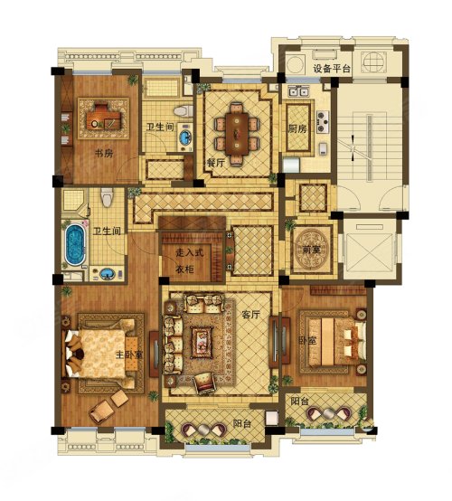 绿城明园户型图