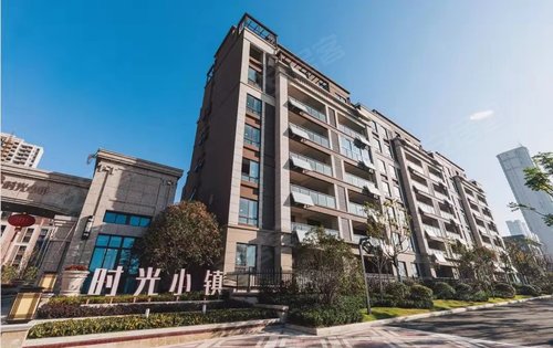 时光小镇动态:工程进度,洋房主体基本完工,目前主要在做基础设施-六安
