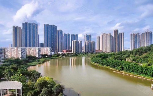 亚运城天逸,一半江景一半城,湖光秋月两相和,南北对流,揽清风明月,楼