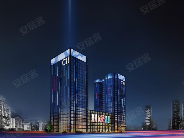 C11双府国际楼盘建筑物外景