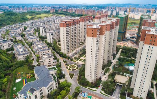 五矿61万境蓝山住宅动态:小区的整体规划图.-长沙安居客