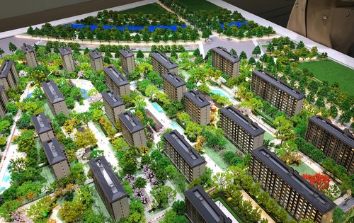 金茂保利首开61熙悦天寰动态:沙盘出来啦超大楼距哦-北京安居客