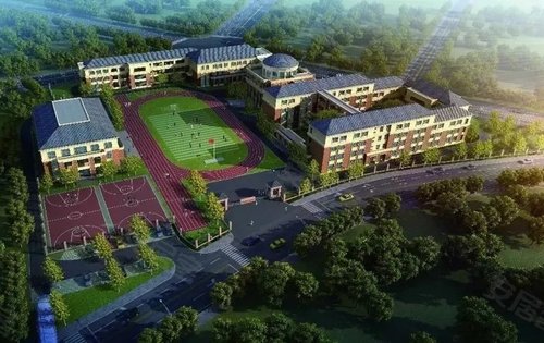 小区内42班制枫树山小学