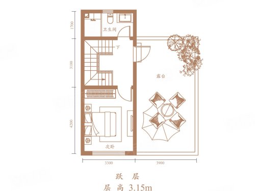 天地源兰樾坊户型图