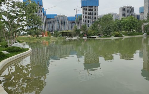 渭南万科城总占地835亩,70亩的商业50亩的学校,142亩的公园,欢迎你来