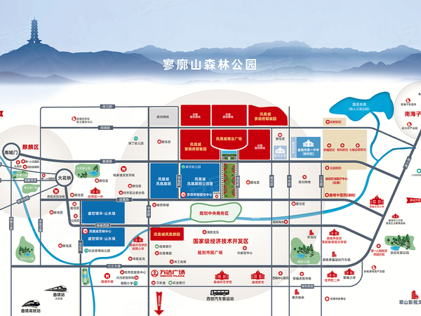凤凰城·寥廓府邸,曲靖凤凰城·寥廓府邸房价,楼盘户型,周边配套,交通地图,经开区胜峰路与学海路交汇处 - 安居客